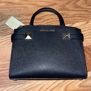 Michael Kors Karla small east west leather satchel